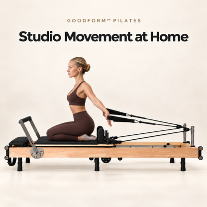GoodForm™ Wooden Studio Pilates Reformer
