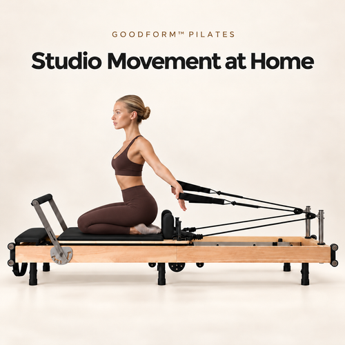 GoodForm™ Wooden Studio Pilates Reformer
