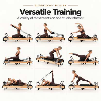GoodForm™ Wooden Studio Pilates Reformer