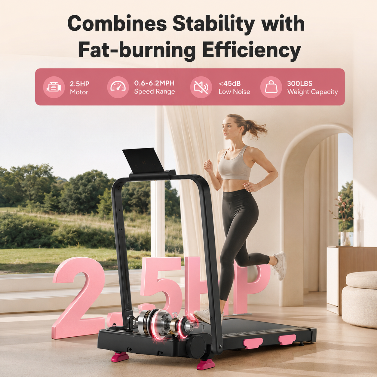GoodStep™ 15% Incline Walking Pad