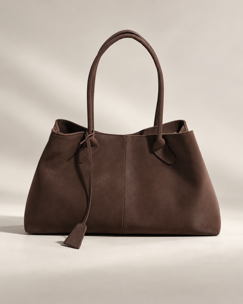 Amara Suede Shoulder Bag