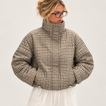 Harlow Plaid Zip Jacket