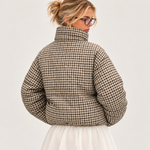 Harlow Plaid Zip Jacket