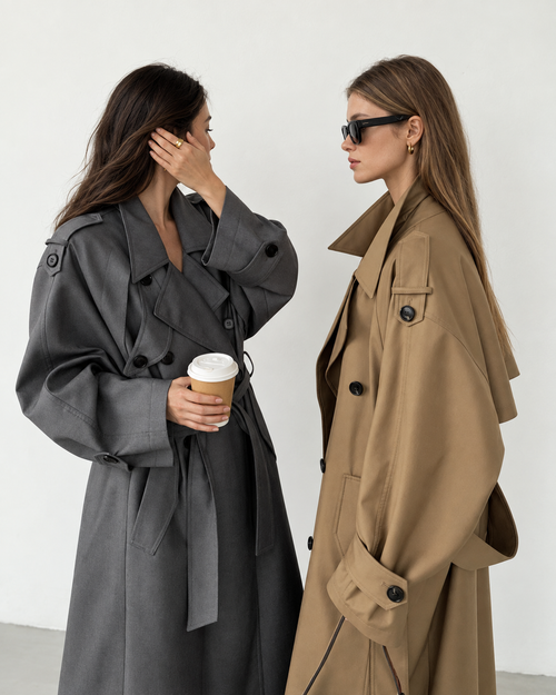 Camille Belted Trench Coat