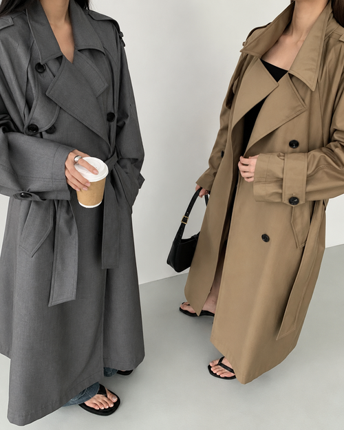 Camille Belted Trench Coat