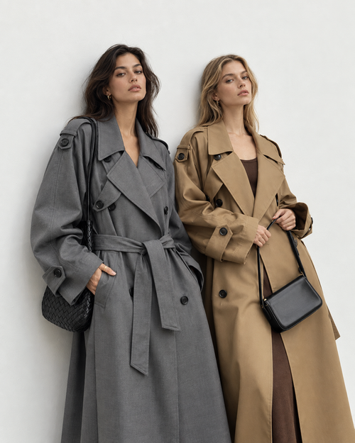 Camille Belted Trench Coat