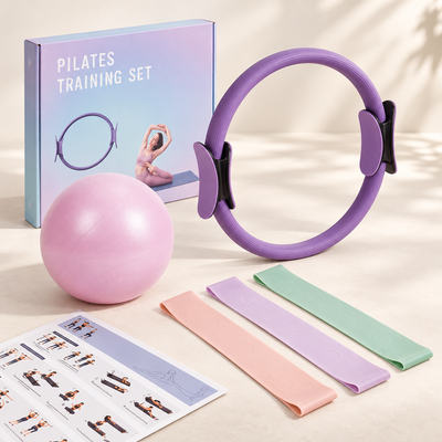 Pilates Kit - Ring, Ball, & Resistance Bands