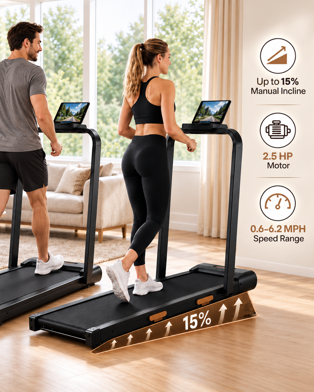 GoodStep™  Incline Walking Pad V3