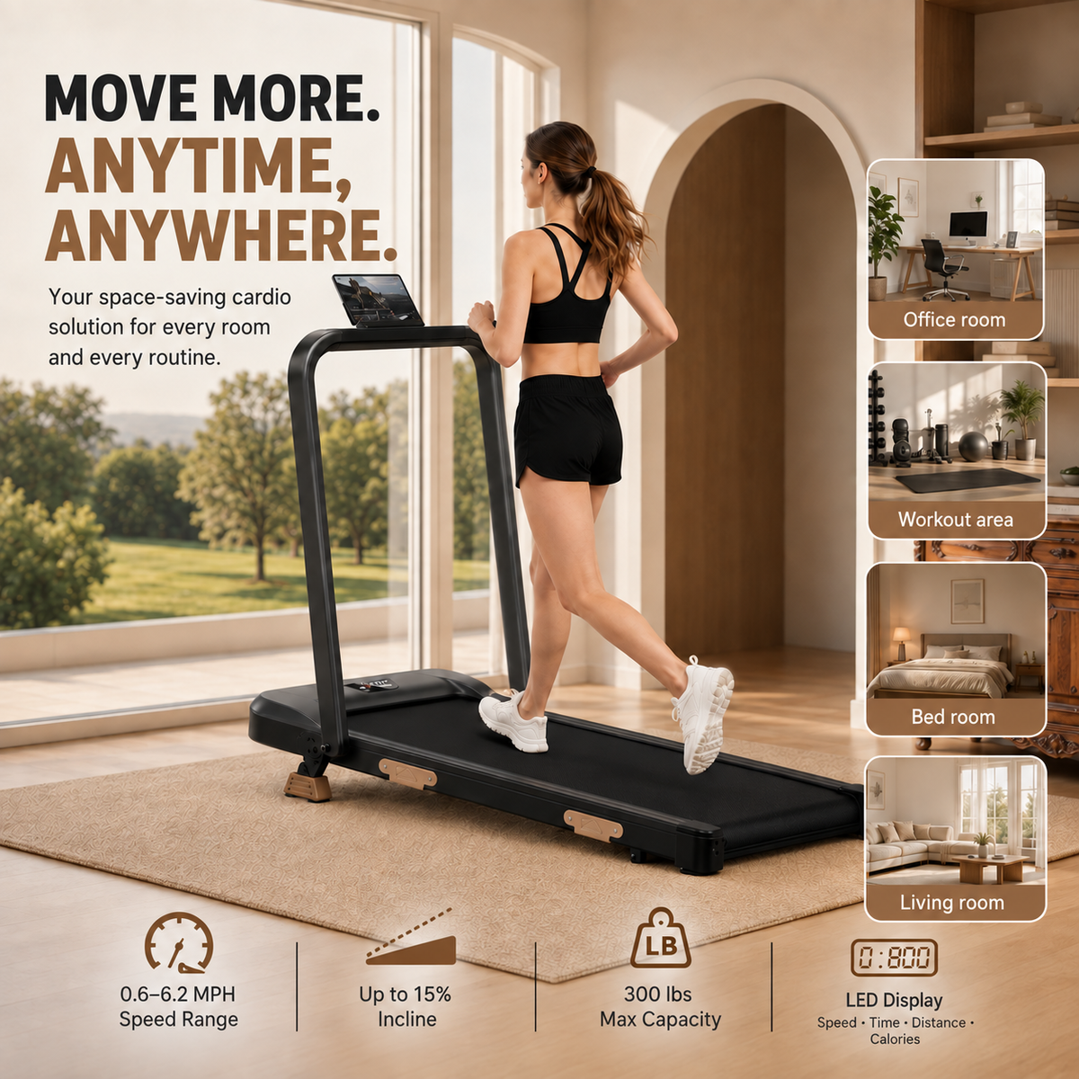 GoodStep™  Incline Walking Pad V3