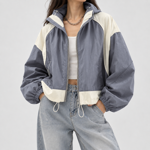 Soren Contrast Windbreaker
